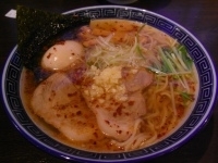 「えび塩ガーリック」@らぁめん大山 富士本店の写真