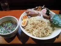 「つけ麺 細麺 300g  味付けたまご」@○麺堂の写真