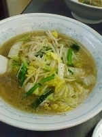 「タンメンセット」@三幸苑の写真