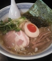 「塩細麺」@あぢとみ食堂の写真