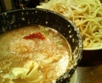 「特我流つけそば 大盛」@麺 池谷精肉店の写真