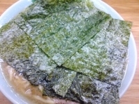 「ラーメン（味濃め、麺固め）」@六角家 六角橋本店の写真