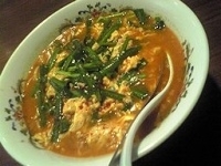 「ニラ入り坦々麺690円」@ニューたんたんめん 府中店の写真