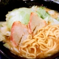 「ラーメン街道一番星-TYPE  RS- クーポンキャベツ（700」@らあめん花月嵐 大森町店の写真