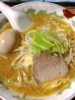 「福座ラーメン+味玉」@麺や 福座の写真