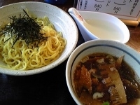 「つけ麺（中盛,麺1玉半） 780円」@くりやらーめんの写真