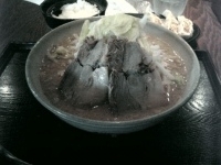 「大和ラーメン+餃子、ライス（ランチセット）」@麺屋大和の写真