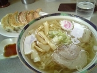 「ラーメン+餃子」@佐野らーめん 麺龍の写真