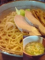 「つけ麺大盛り」@三角屋 暖 -DAN-の写真