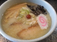 「しおらーめん」@らーめん 山頭火 五反田店の写真