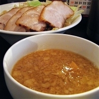 「ラブつけ麺（￥750）豚増し（￥150）」@音麺酒家 楽々の写真