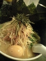 「ねぎ塩のりもやし味玉」@らーめん 華月の写真