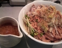 「油そば（大盛）」@つけめん102 大宮店の写真