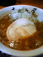 「黒みそらーめん」@らーめん むつみ屋 諏訪湖岸通り店の写真