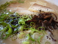 「とんこつラーメン」@元気らーめんの写真