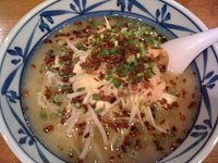 「ラーメン（￥840）」@ラーメン専門店 ザボン 六本木店の写真