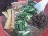 「豚そばB（+替玉1）」@笑堂の写真