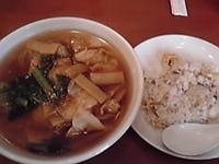 「五目ラーメン&チャーハン800円」@隆昌園の写真