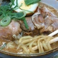 「みそラーメン+ライス」@ラーメン 峰の写真