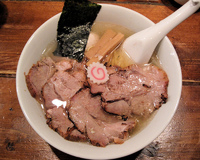 「塩チャーシューそば+味玉」@塩そば 真吾の写真