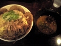 「つけめん（大盛）+ちゃーしゅー+めんま」@麺屋我竜の写真