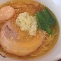 「塩玉子」@黄金の塩らぁ麺 due Italian 市ヶ谷店の写真