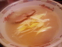 「ねぎラーメン+定食」@東北餃子館 紅葉園の写真