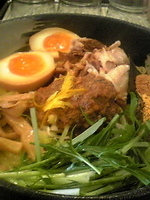 「油そば大盛」@中華そば 椿の写真