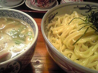 「濃厚つけチャーシュー麺太麺」@武藤製麺所の写真