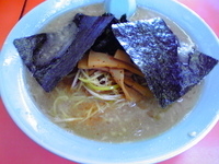 「ネギラーメン並盛（硬め）」@ラーメンショップ 薮塚店の写真