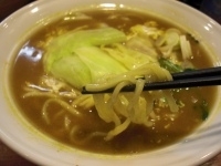 「カレーラーメン750円」@山王流の写真