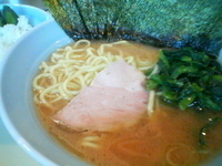 「ラーメン+ノリ増し（￥600+クーポン）」@らーめん武蔵家 千葉本店の写真