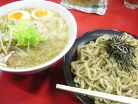 「つけめん730円味付玉子100円アブラ」@らーめん豚喜の写真