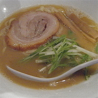 「10種煮干のとろ〜り鶏そば（気まぐれ限定￥750）」@音麺酒家 楽々の写真