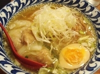 「わんたん鶏塩めん」@武藤製麺所の写真