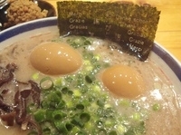 「ラーメン+赤オニ」@博多長浜らーめん 田中商店の写真