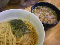 「辛火油そば800円大盛り100円」@つけそば丸永 本店の写真