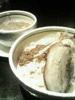 「キーマカレーのつけ汁そば850円」@濃厚つけ汁ソバ FRIDAY 勝田店の写真