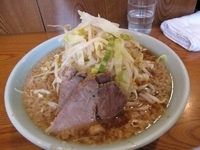 「小ラーメン 600円 （やさい、カラメ）」@ラーメン二郎 亀戸店の写真
