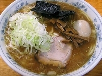 「玉子ラーメン（ねぎトッピング）」@つけ麺処 大勝彦の写真