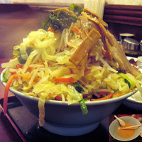 「男性専科 1,100円」@ビックラーメン 虎ノ門店の写真