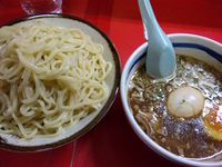 「醤油つけ麺大盛+味玉 680円+100円=780円」@麺屋たかはしの写真