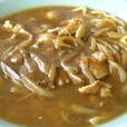 カレーラーメン（極太麺） ￥600