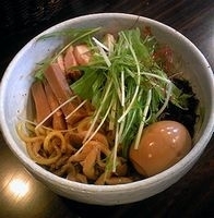 「吉備黒鶏の油そば（日替わり限定）+味付たまご」@麺処 井の庄の写真