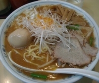 「みそ味玉ラーメン+辛みそ」@上野大勝軒の写真