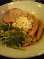 「比内地鶏脂の油そば」@音麺酒家 楽々の写真