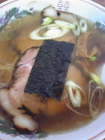 「塩チャーシュー840円+替え玉105円」@米屋の写真