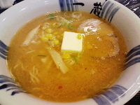 「みそバターコーンらーめん」@元祖旭川らーめん 一蔵 初夏の北海道物産展の写真