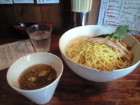 「地鶏と魚介のつけ麺+タン塩ごはん」@横濱いまむら総本店 本店の写真