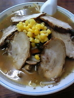 「ミソチャーシューメン780円+餃子380円」@城西ラーメンの写真